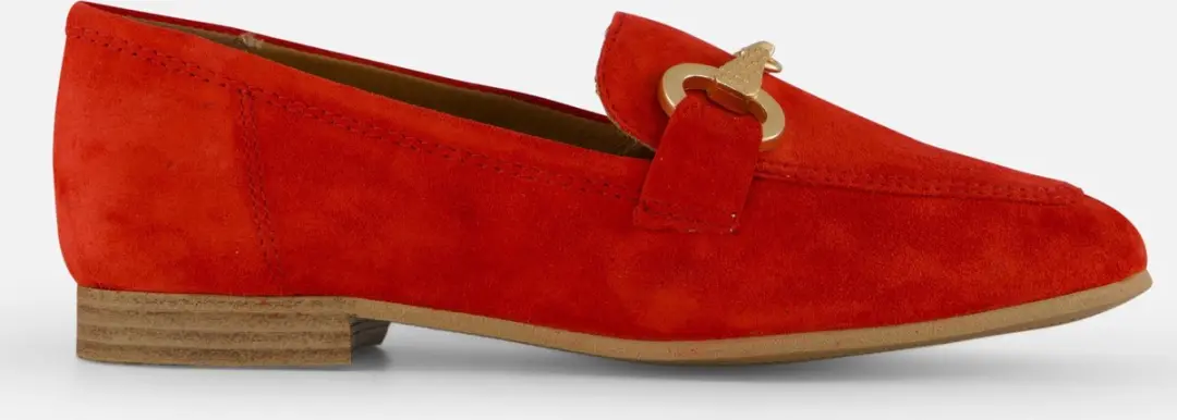 Tamaris Instappers rood Suede