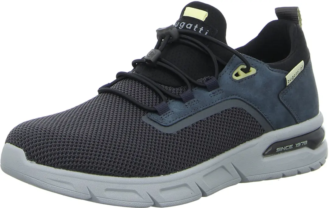 Bugatti heren sneakers donkergrijs maat 46