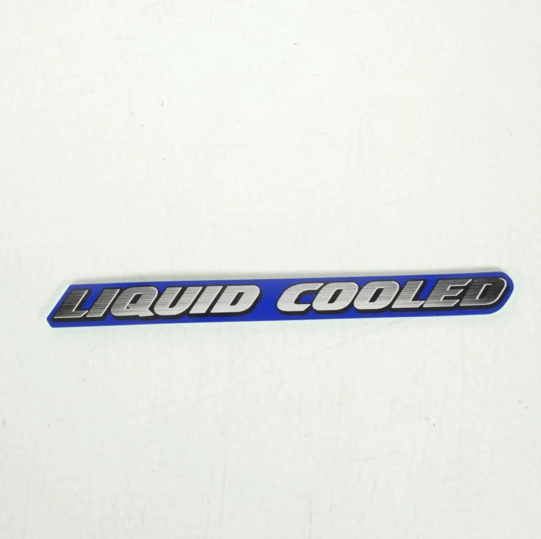 Yamaha YFM 660 2001 Autocollant Stickers 17cmx16mm - Blauw/Grijs/Zwart