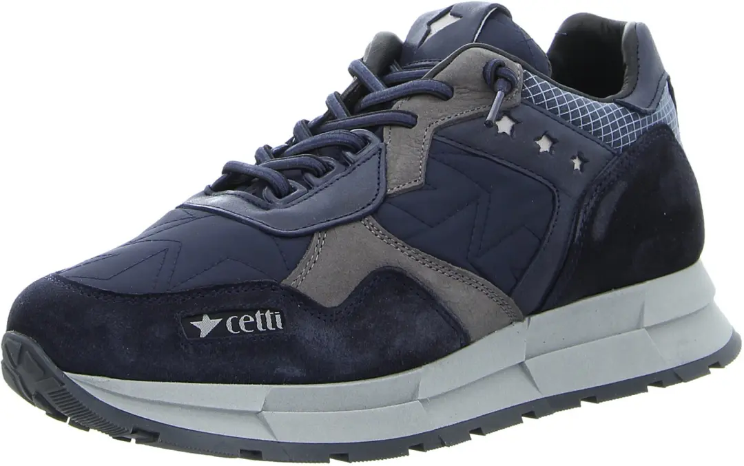 Cetti heren sneakers blauw maat 42