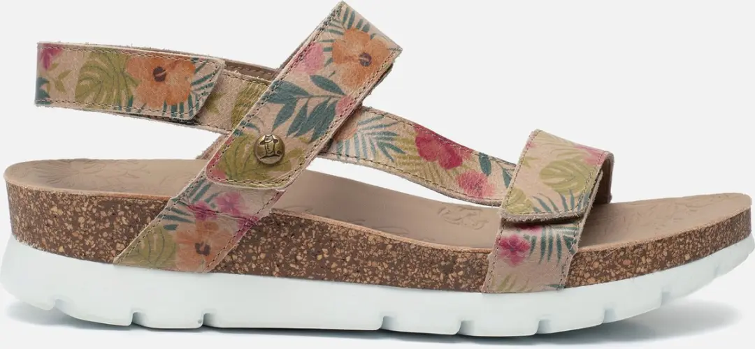 Panama Jack Selma Tropical B1 Sandalen roze Leer