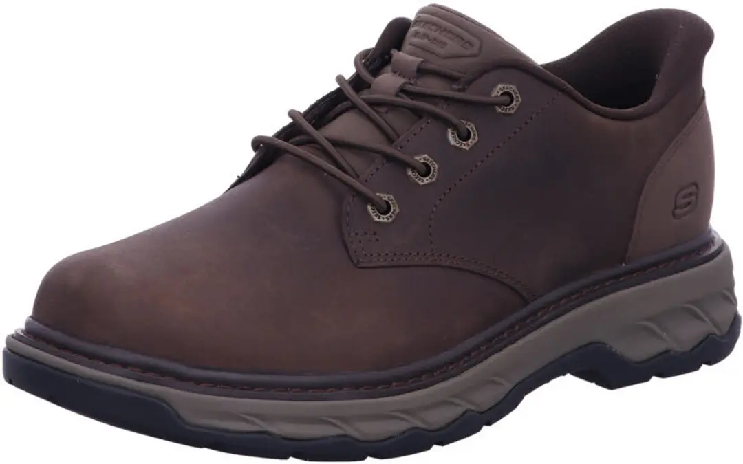 Skechers heren instappers bruin maat 41