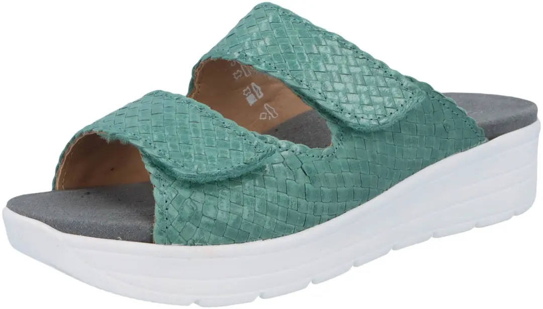 Solidus dames slippers groen maat 41