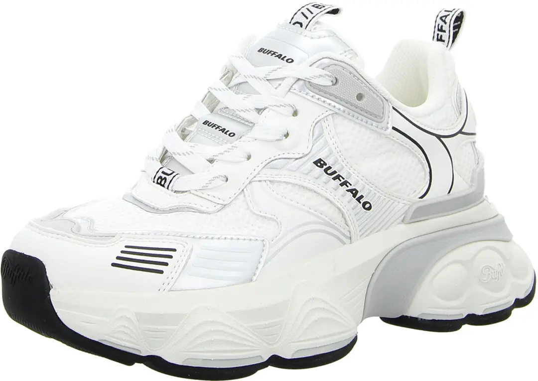 Buffalo Truck Vegan Dames Sneakers - Wit - 40 - afbeelding 3 van 6