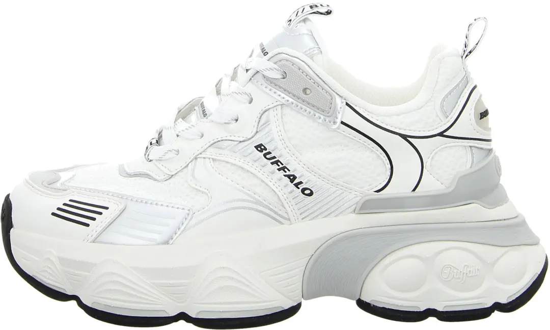 Buffalo Truck Vegan Dames Sneakers - Wit - 40 - afbeelding 4 van 6
