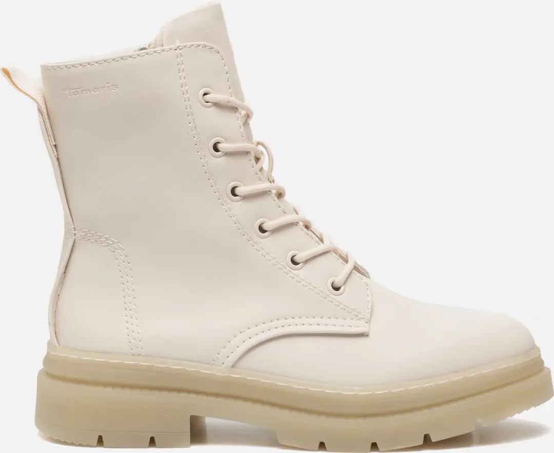 Tamaris Veterboots wit Synthetisch 172109