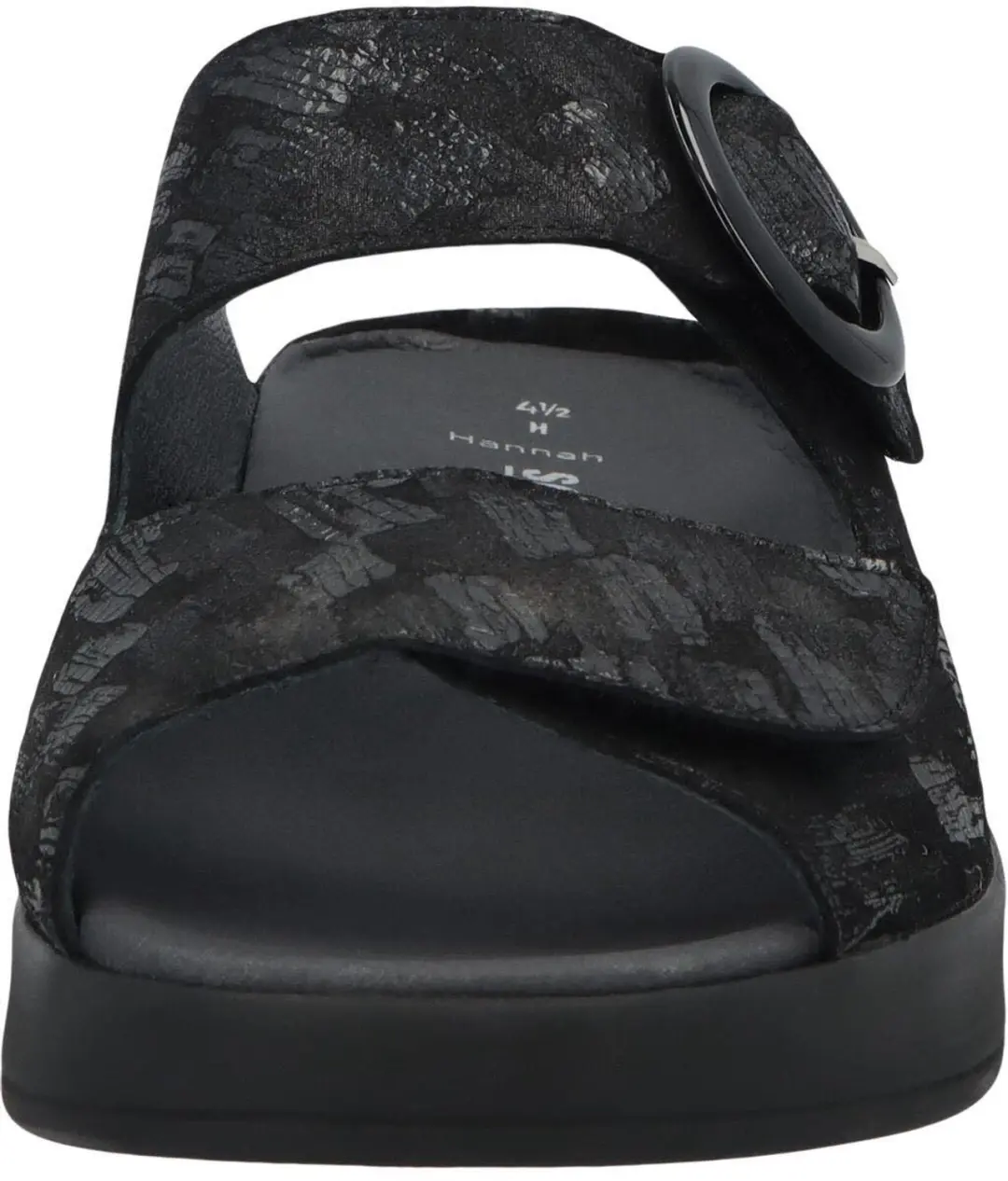 Solidus Hannah Dames Slippers - Zwart - 37.5 - afbeelding 4 van 6