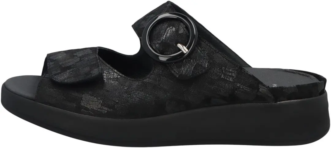 Solidus Hannah Dames Slippers - Zwart - 37.5 - afbeelding 2 van 6