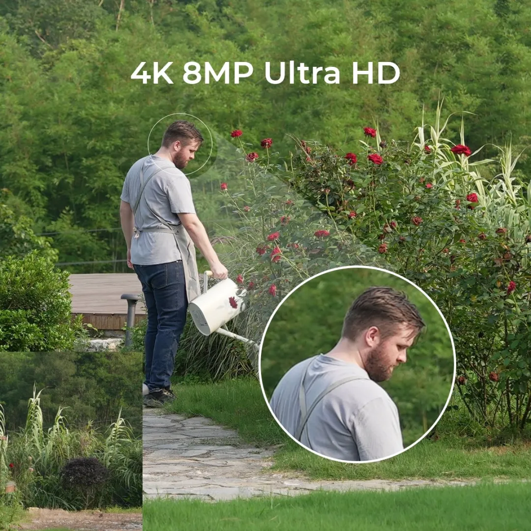 Reolink E1 Outdoor SE PoE Beveiligingscamera 4K - Wit