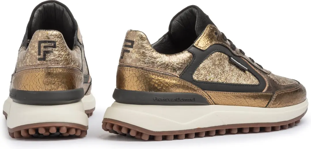 Floris van Bommel Noppi 35.11 Dames Sneakers - Goud - 42 - afbeelding 6 van 6