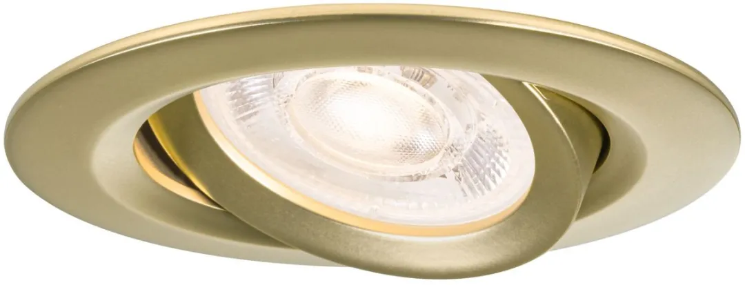 Paulmann Nova Plus GU10 LED-inbouwlamp 3x550lm 2700K - Goud mat