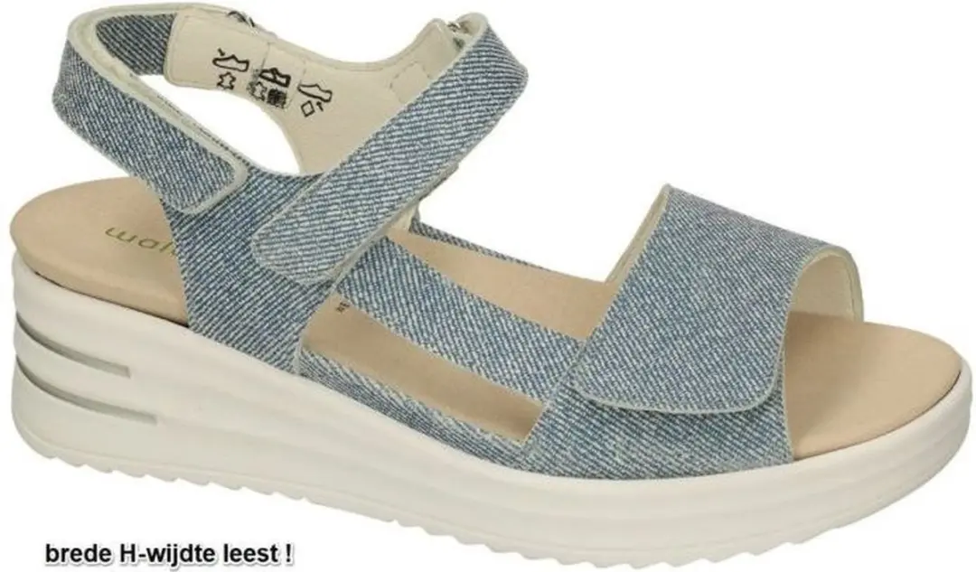 Waldläufer unisex sandalen blauw maat 40