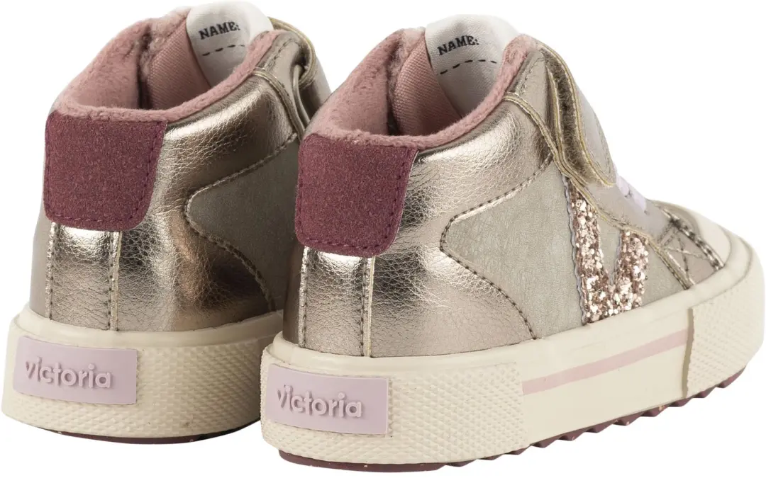Hoge leren sneakers