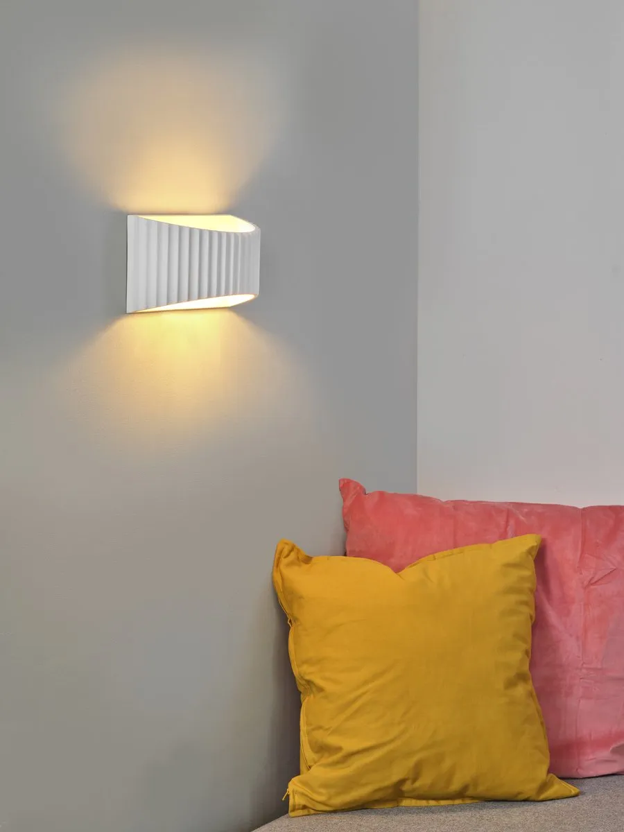 Osram Decor Plaster Band Flat Wandlamp 290mm - E27 - Wit