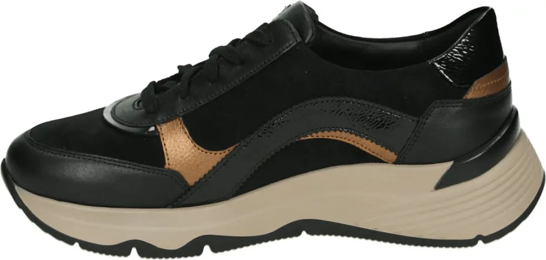 Mephisto Laonie Dames Sneakers - Zwart - afbeelding 2 van 4