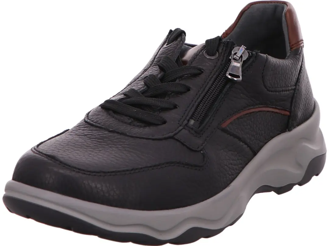 Waldläufer heren sneakers zwart maat 44.5