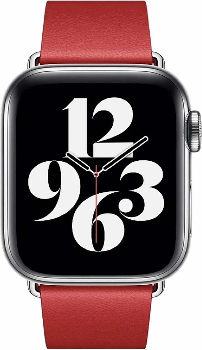 Apple Watch Modern Buckle 40mm Scarlet - M/L