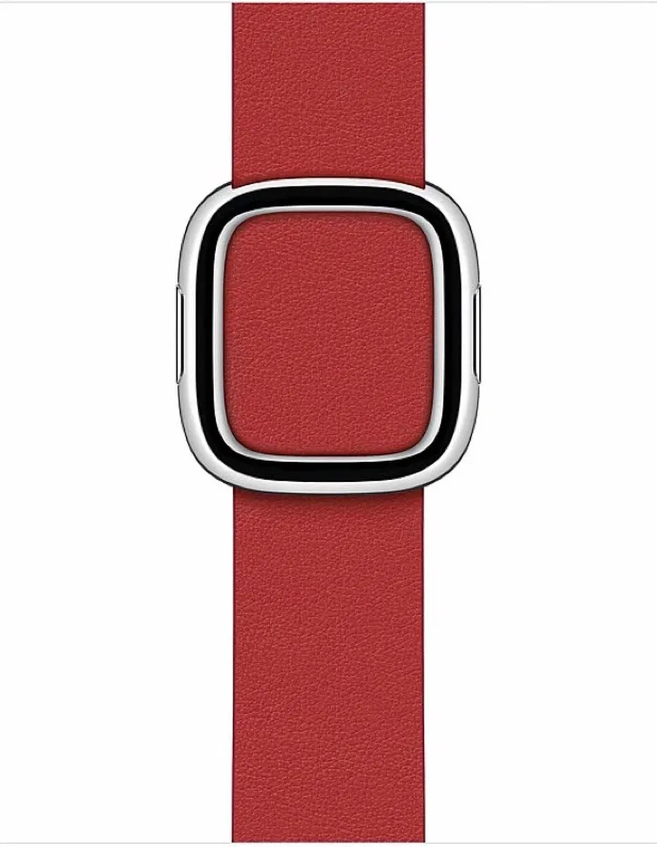 Apple Watch Modern Buckle 40mm Scarlet - M/L