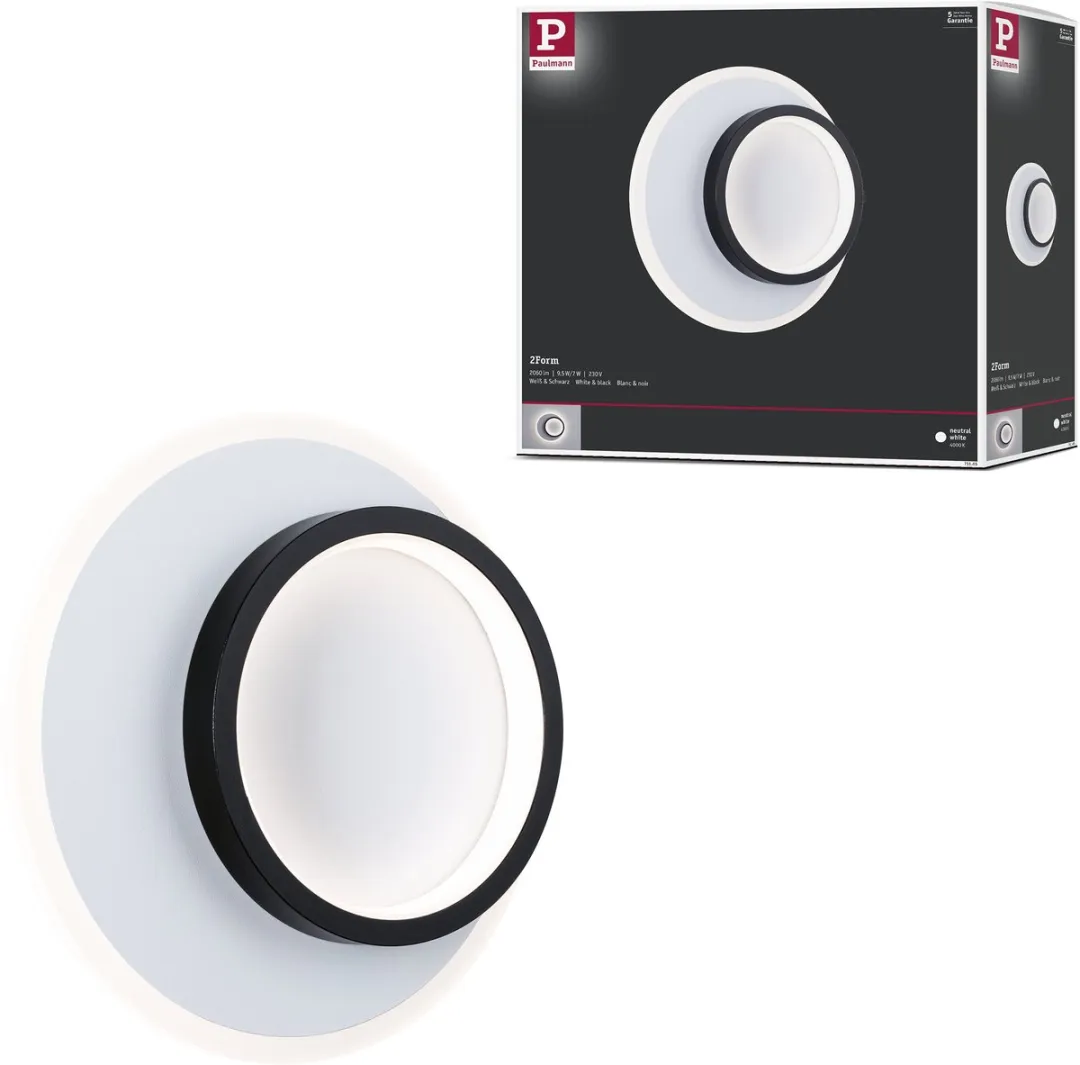 Paulmann 2Form LED Wandlamp 4000K 1320lm