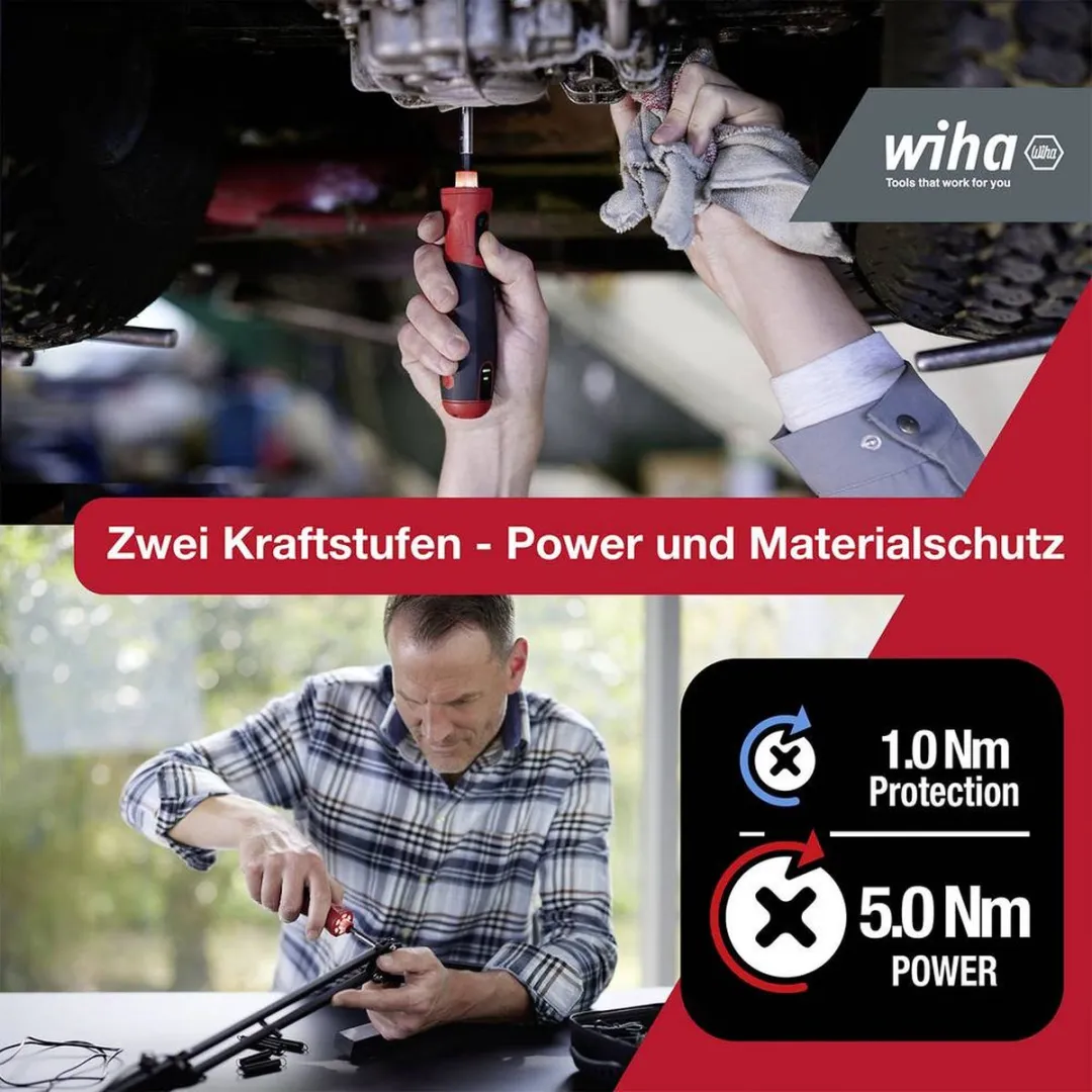 Wiha speedE PocketDrive 45791 Elektrische Schroevendraaier - 2 Snelheden
