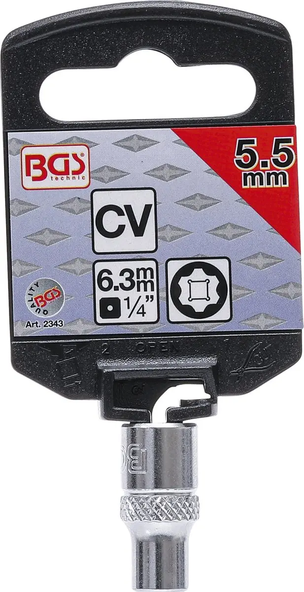 BGS Dopsleuteldop Super Lock 1/4 5,5 mm