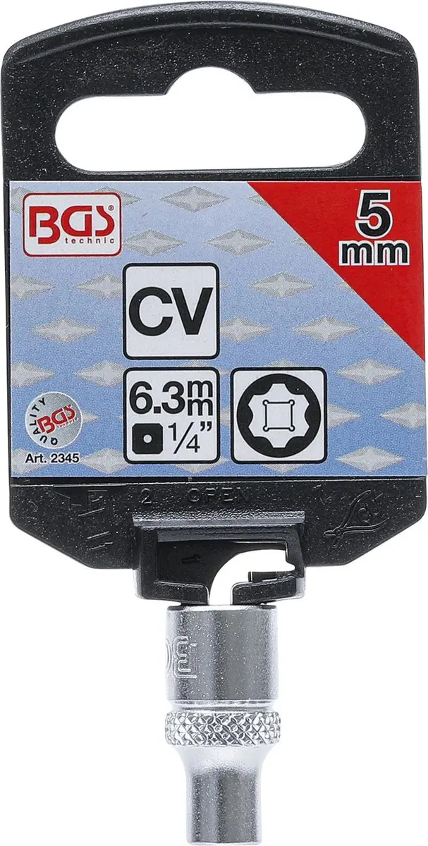 BGS technic Dopsleuteldop Super Lock 1/4 5 mm