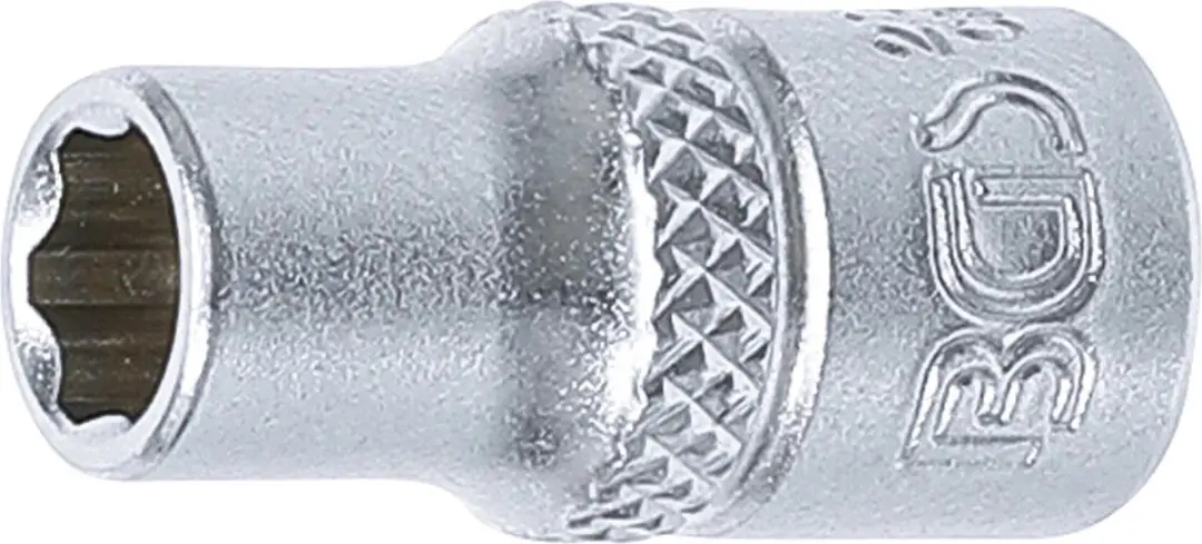BGS technic Super Lock Dopsleuteldop 1/4" 6 mm - 6-kant - afbeelding 4 van 4