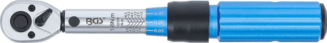 BGS technic Momentsleutel 1/4" 1-6 Nm - afbeelding 6 van 6