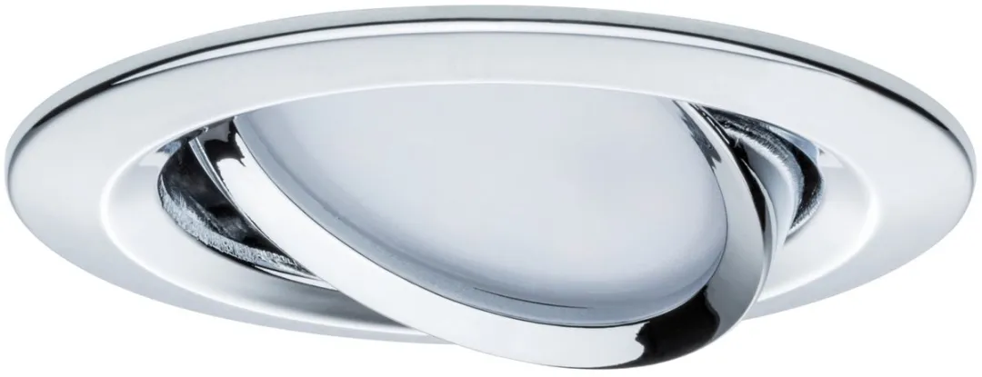Paulmann Nova Plus Coin LED-inbouwlamp 6W 470lm 2700K - 84mm Chroom - afbeelding 2 van 6