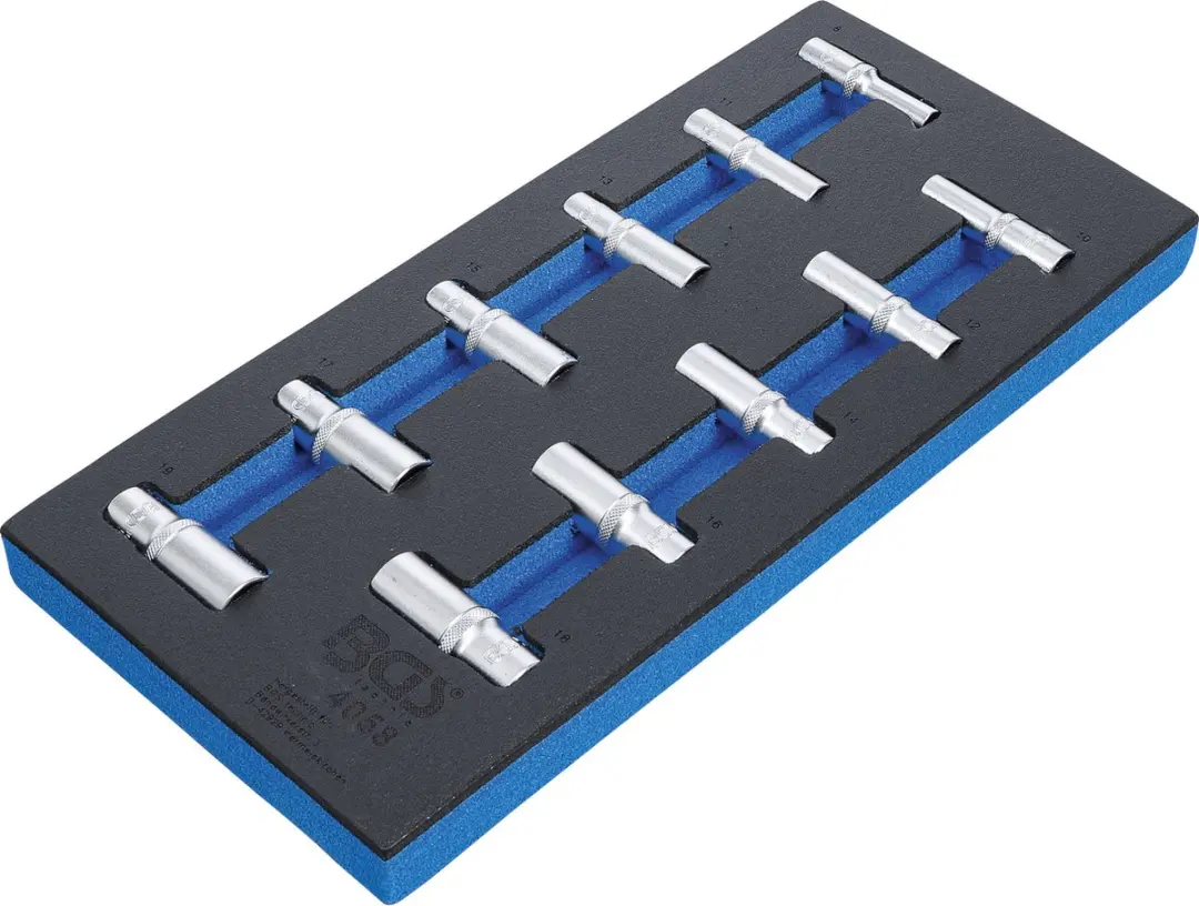 BGS technic Doppenset 3/8 zeskant diep 11 delig