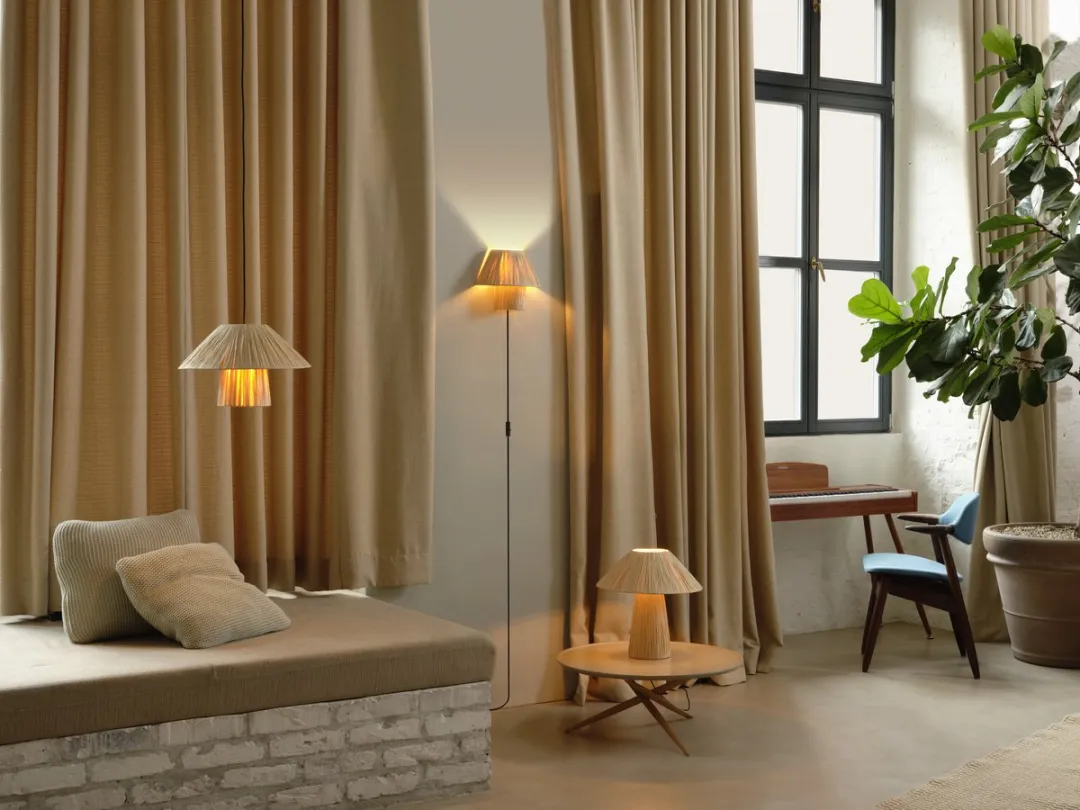 Osram Decor Bamboe Hanglamp E27 400mm - Bruin