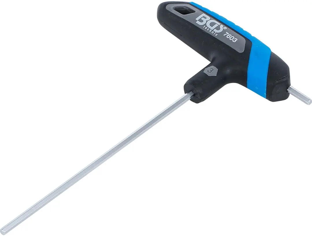 BGS technic Schroevendraaier T-greep binnenzeskant 3mm