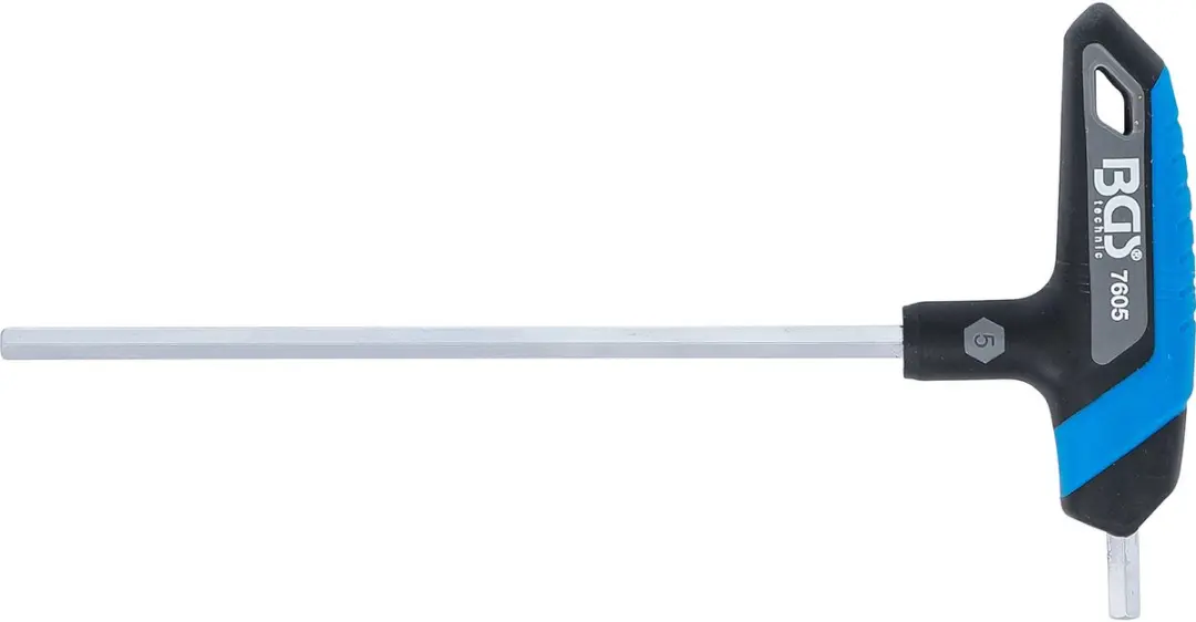 BGS technic Schroevendraaier T-greep - Binnenzeskant 5mm - afbeelding 4 van 5