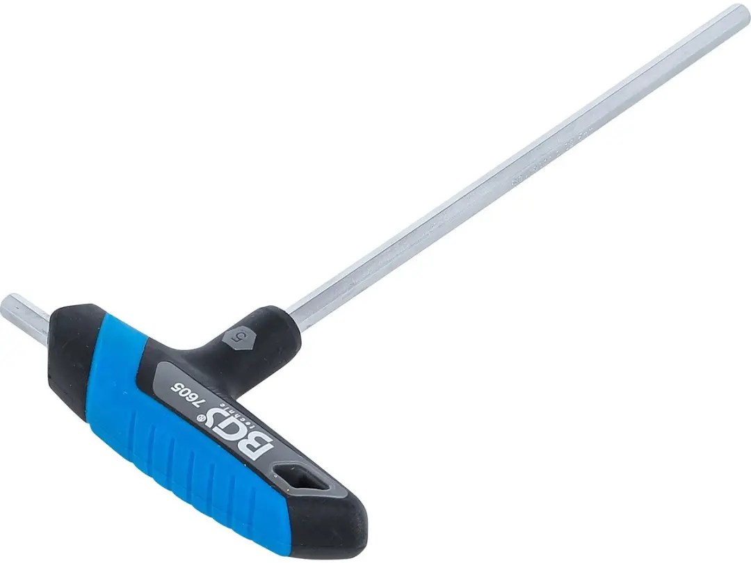 BGS technic Schroevendraaier T-greep - Binnenzeskant 5mm - afbeelding 3 van 5