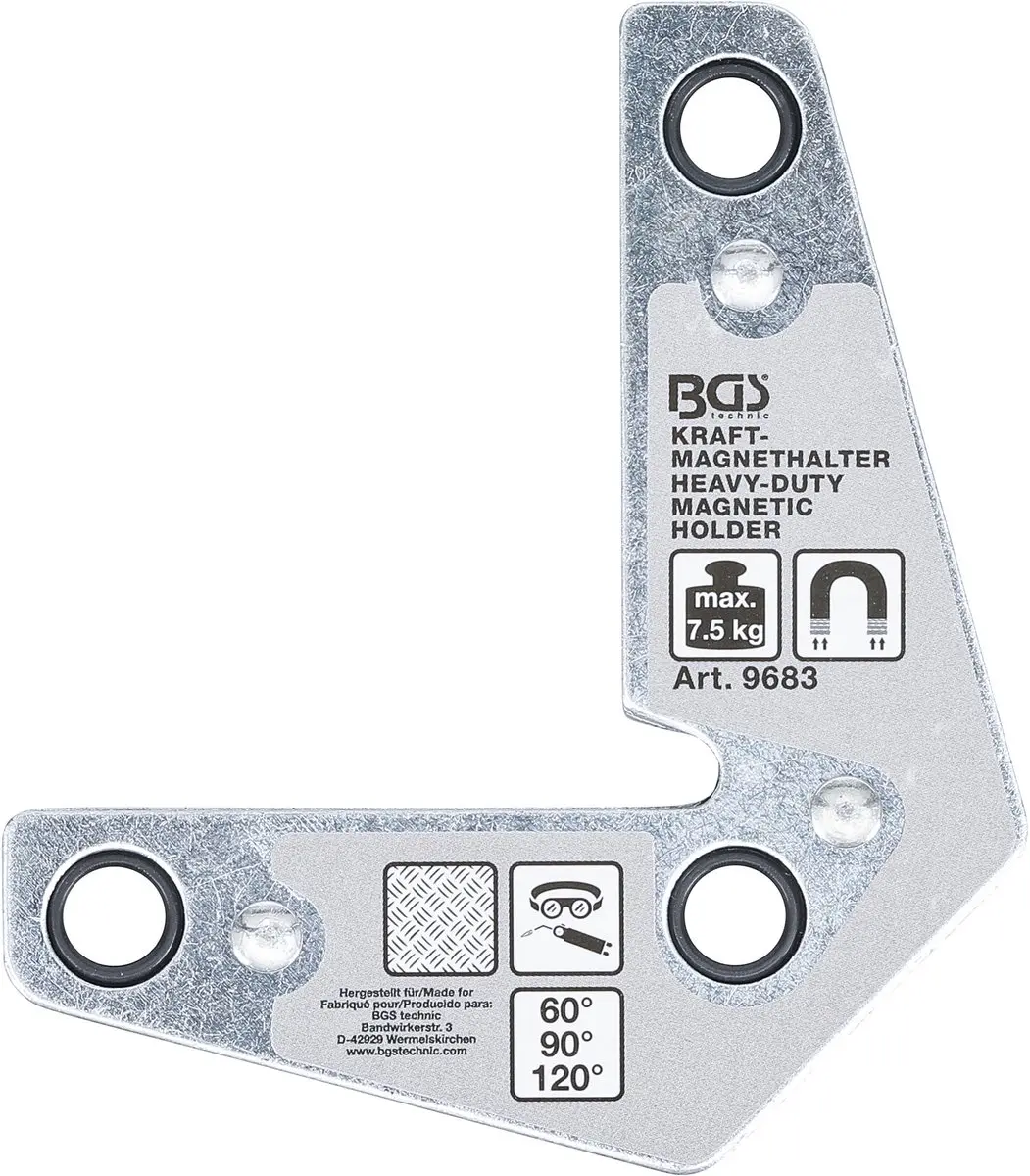 BGS 9683 - Support magnétique puissant | forme en L - afbeelding 2 van 4
