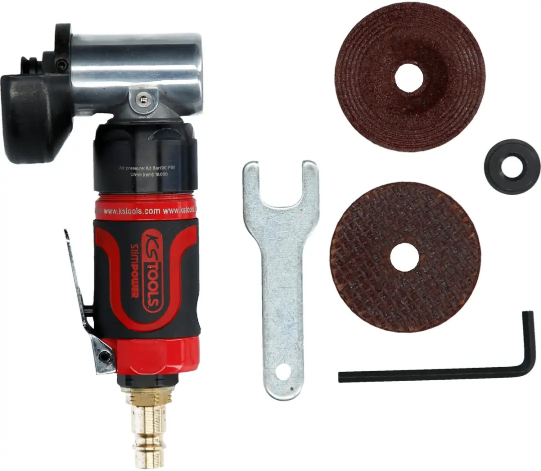 Mini haakse slijpmachine KS TOOLS 125mm - 515.5550 - afbeelding 6 van 6