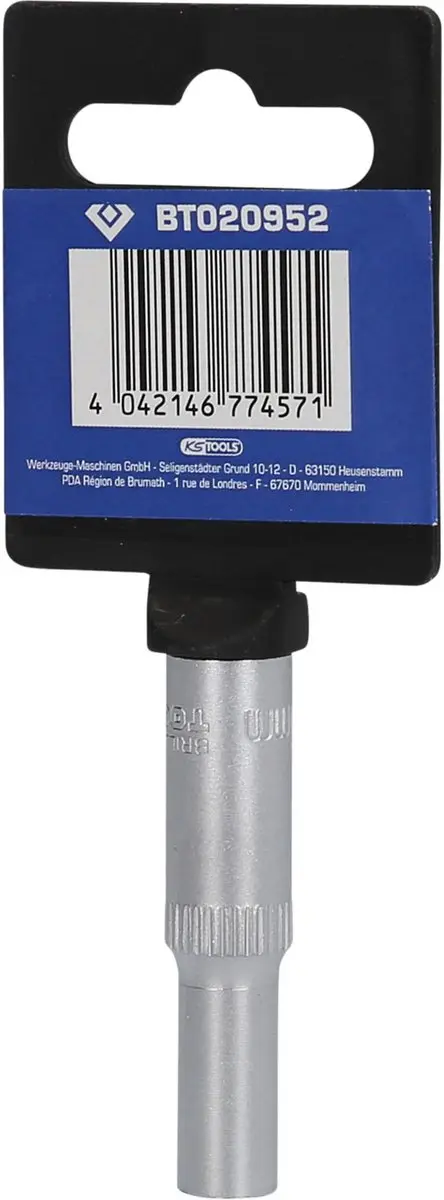 BRILLIANT TOOLS 1/4" inbus lange versie 6 mm - BT020952 - afbeelding 4 van 4