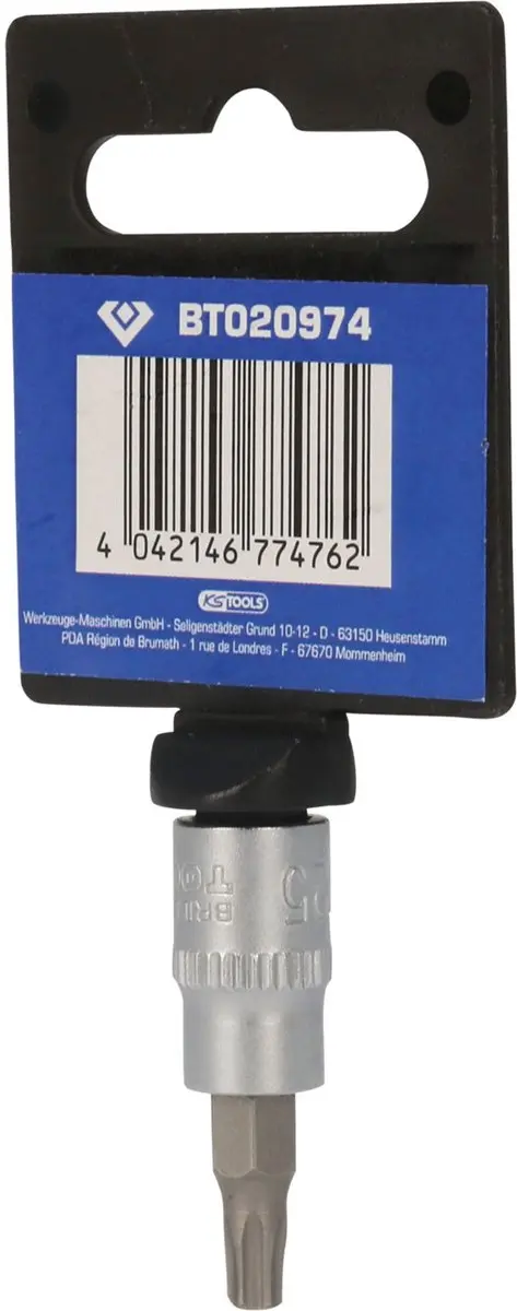 Brilliant Tools BT020974 Torx-Bit-Stecknuss T25 1/4" - afbeelding 3 van 4