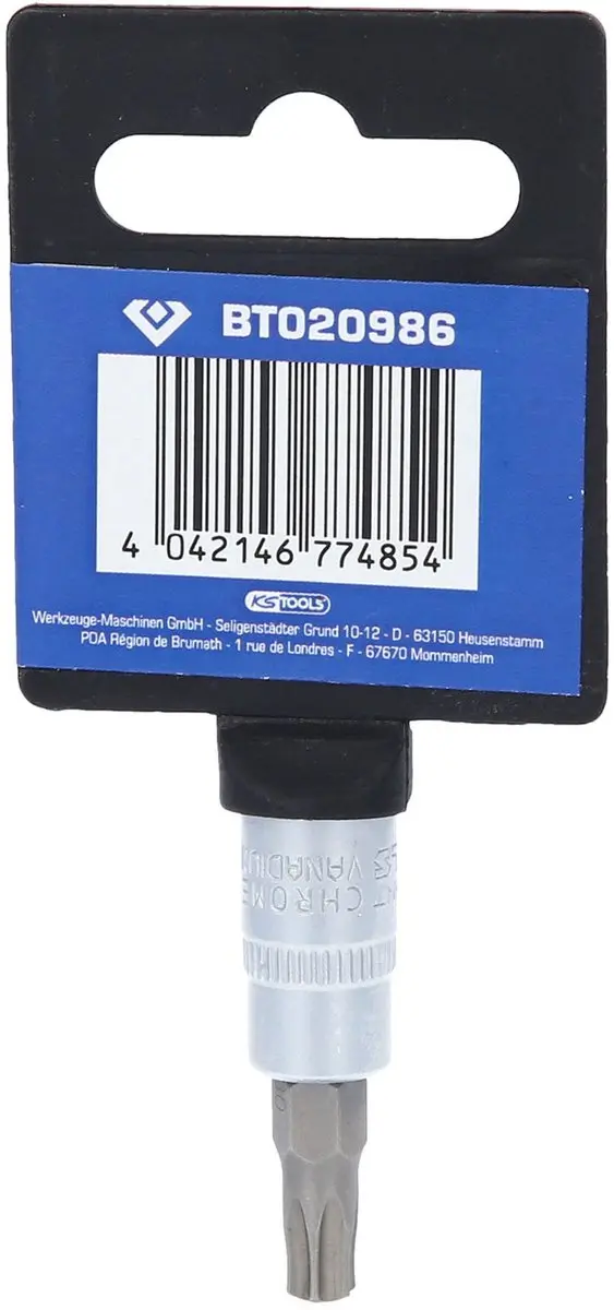 Brilliant Tools BT020986 Torx-bit dop TB30 - 1/4" - afbeelding 4 van 5