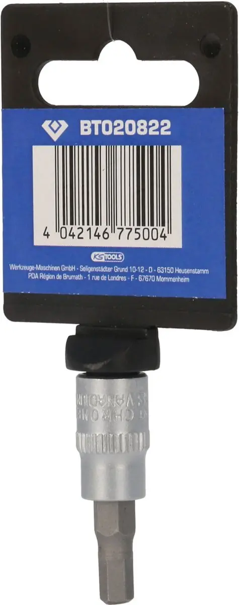 BRILLIANT TOOLS 1/4" binnenzeskant 5 mm - BT020822 - afbeelding 4 van 4
