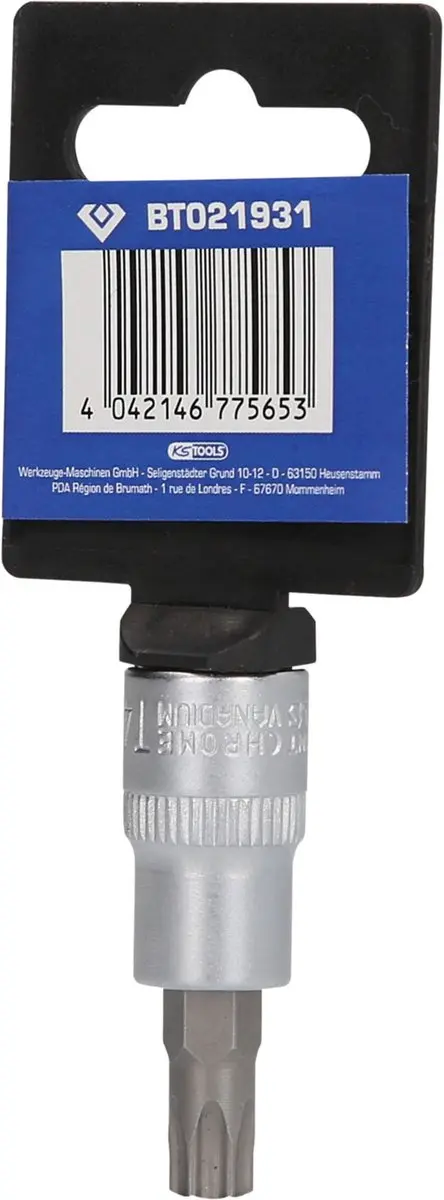 Brilliant Tools Torx-Bit-Dopsleutel TB45 BT021931 - 3/8" - afbeelding 2 van 4