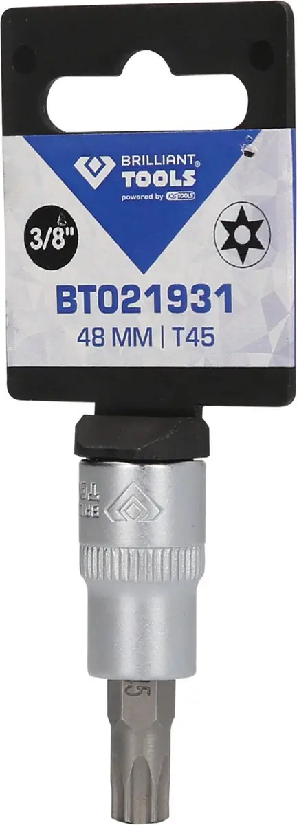 Brilliant Tools Torx-Bit-Dopsleutel TB45 BT021931 - 3/8" - afbeelding 4 van 4