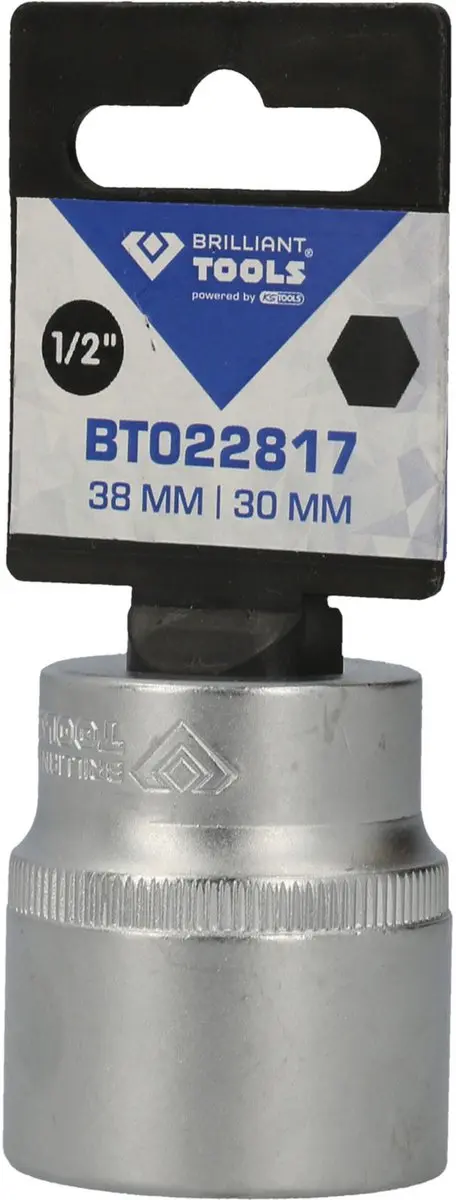 Brilliant Tools BT022817 Steeksleutel 1/2" 30mm - afbeelding 2 van 4