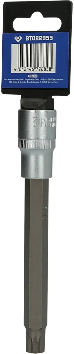 KS Tools Brilliant Tools XZN Dop 1/2" M12 140mm BT022955 - afbeelding 4 van 4