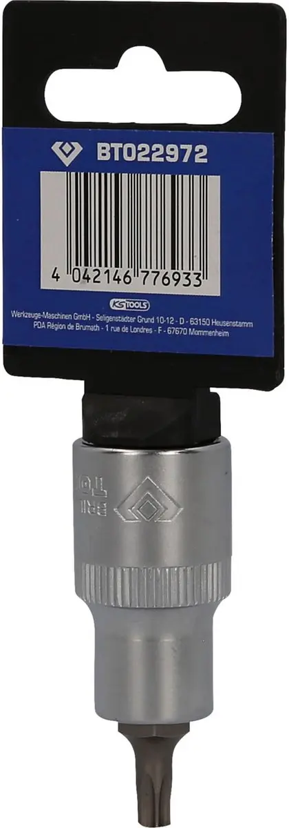 Brilliant Tools BT022972 Torx-dop T27 1/2" 55mm - afbeelding 2 van 4