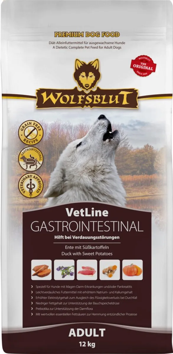 Wolfsblut VetLine Gastrointestinal 12kg