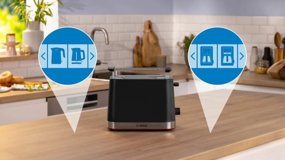 Bosch TAT4M223 MyMoment Broodrooster 2 Sneden - 950W - Blauw