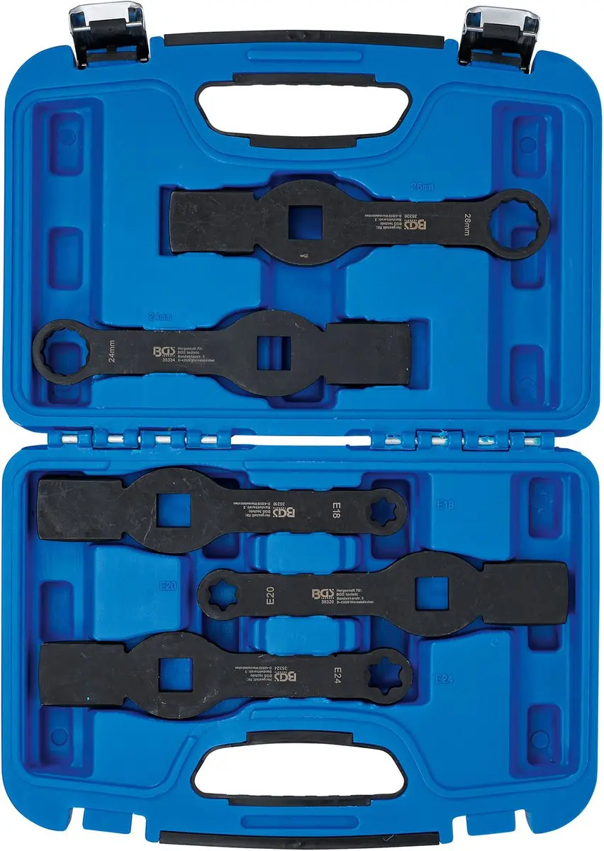 BGS technic Slagringsleutelset 18-26mm - 5 delig - afbeelding 2 van 6