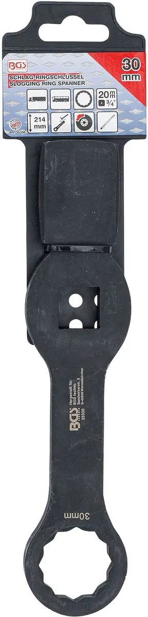 BGS technic Slagringsleutel 30 mm - Twaalfkant - afbeelding 2 van 3