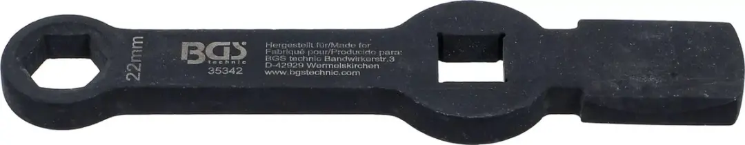 BGS 35342 Slagringsleutel Zeskant - 22 mm - afbeelding 3 van 4